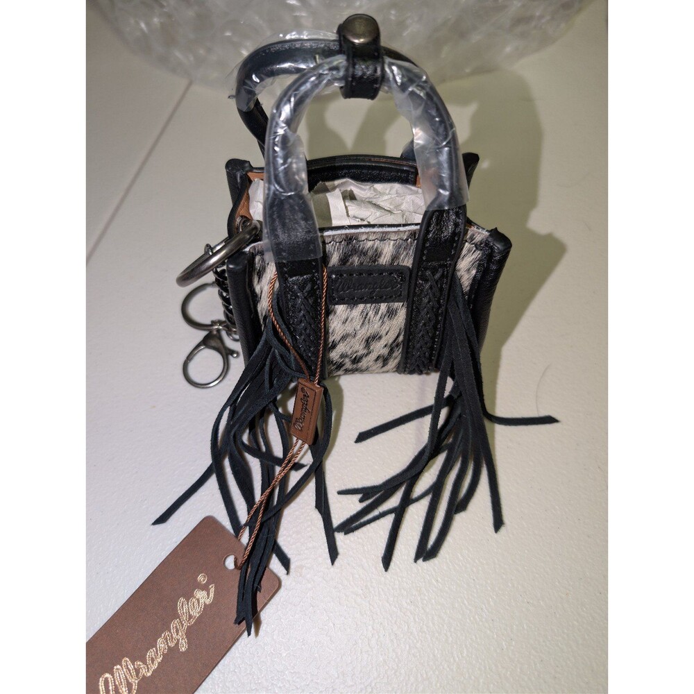Wrangler mini tote keychain
